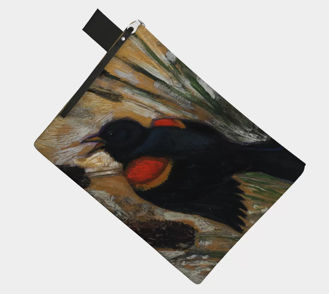 Red Wing Blackbird Clutch