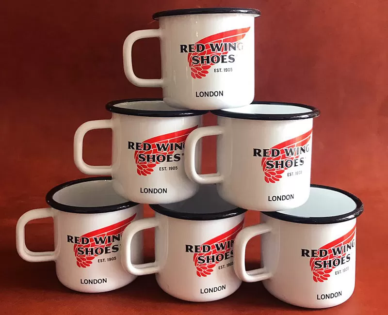 Red Wing London Enamel Mug