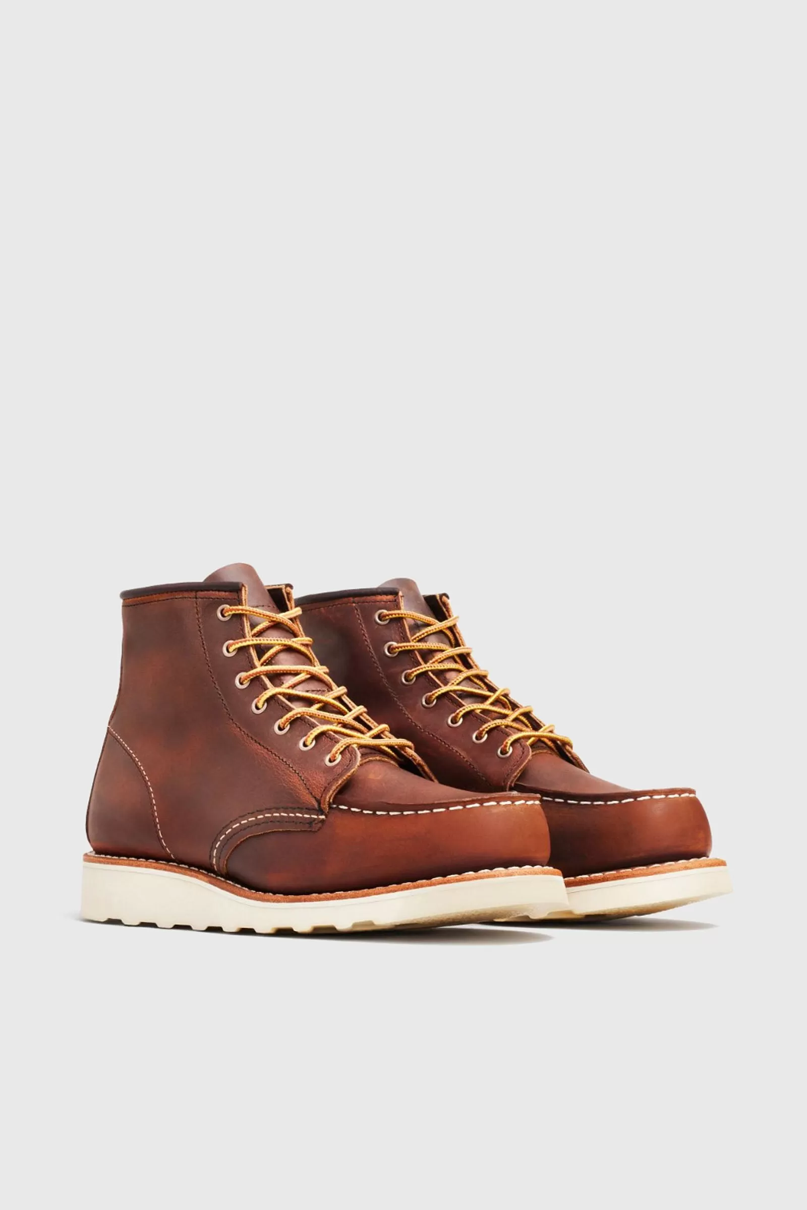 Red Wing Scarpe 6-Inch Classic Moc Pelle Marrone