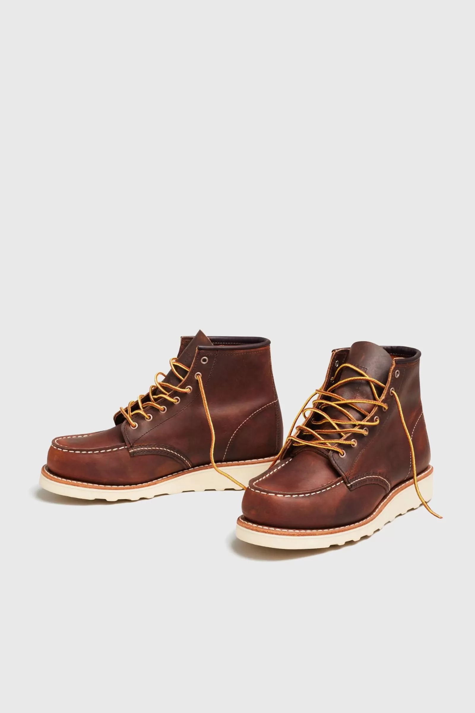 Red Wing Scarpe 6-Inch Classic Moc Pelle Marrone