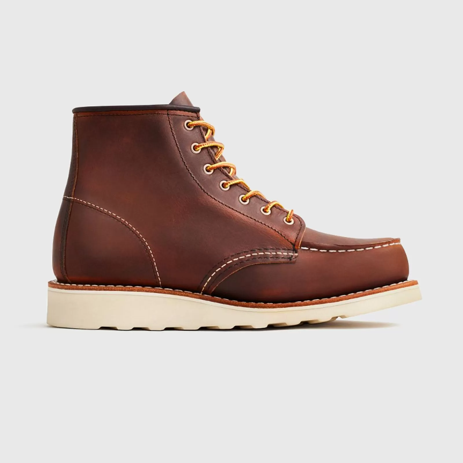 Red Wing Scarpe 6-Inch Classic Moc Pelle Marrone