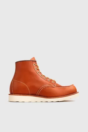 Red Wing Stivaletto 6-inch Classic Moc Toe In Pelle Oro Legacy Marrone Uomo