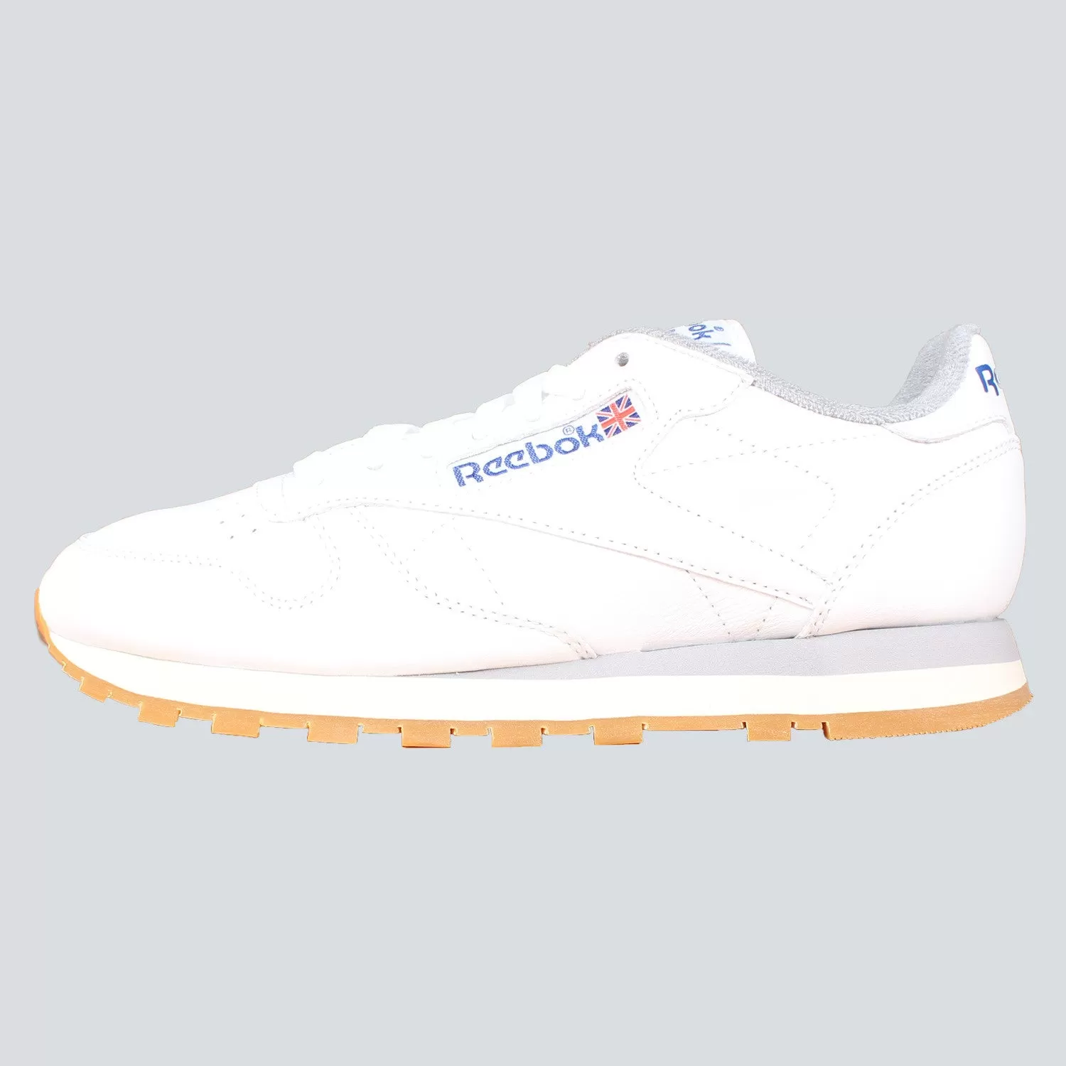 Reebok - CL Leather R12 - White/Navy/Grey