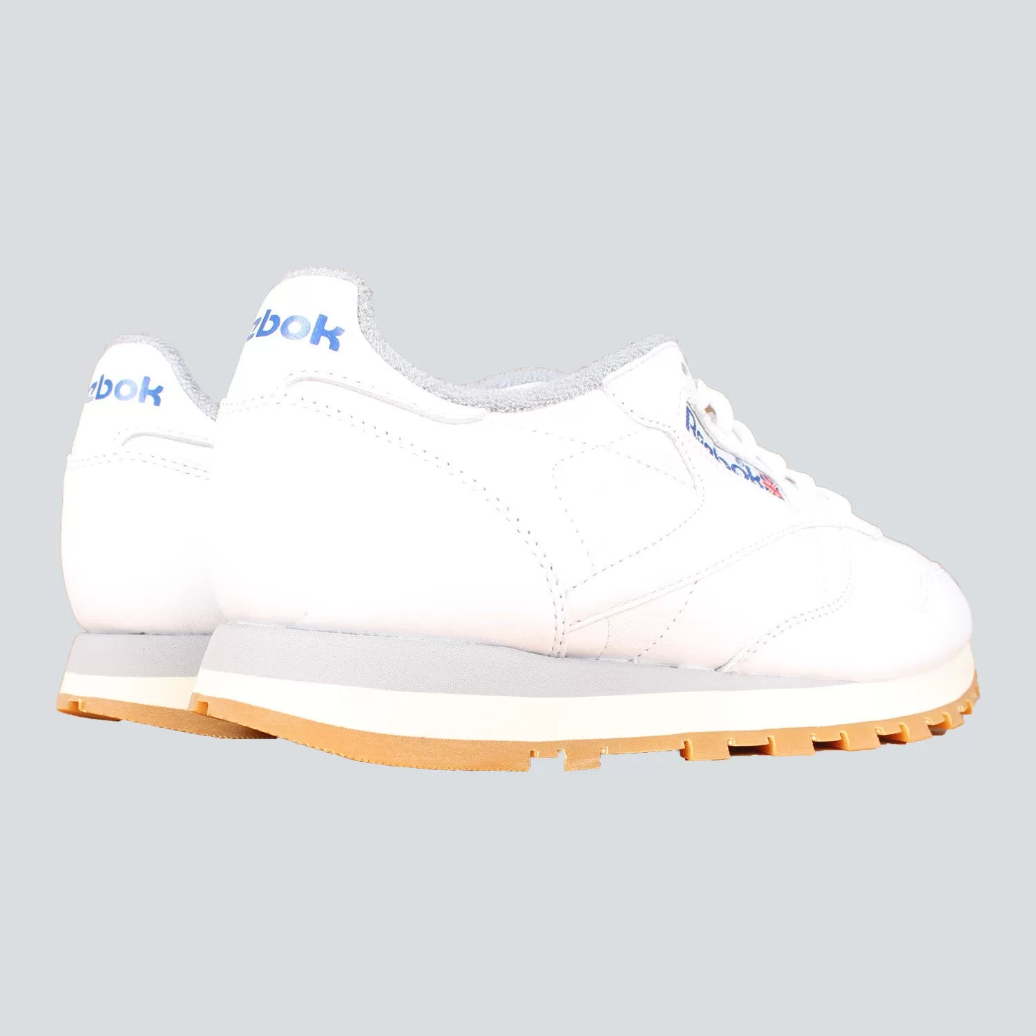 Reebok - CL Leather R12 - White/Navy/Grey