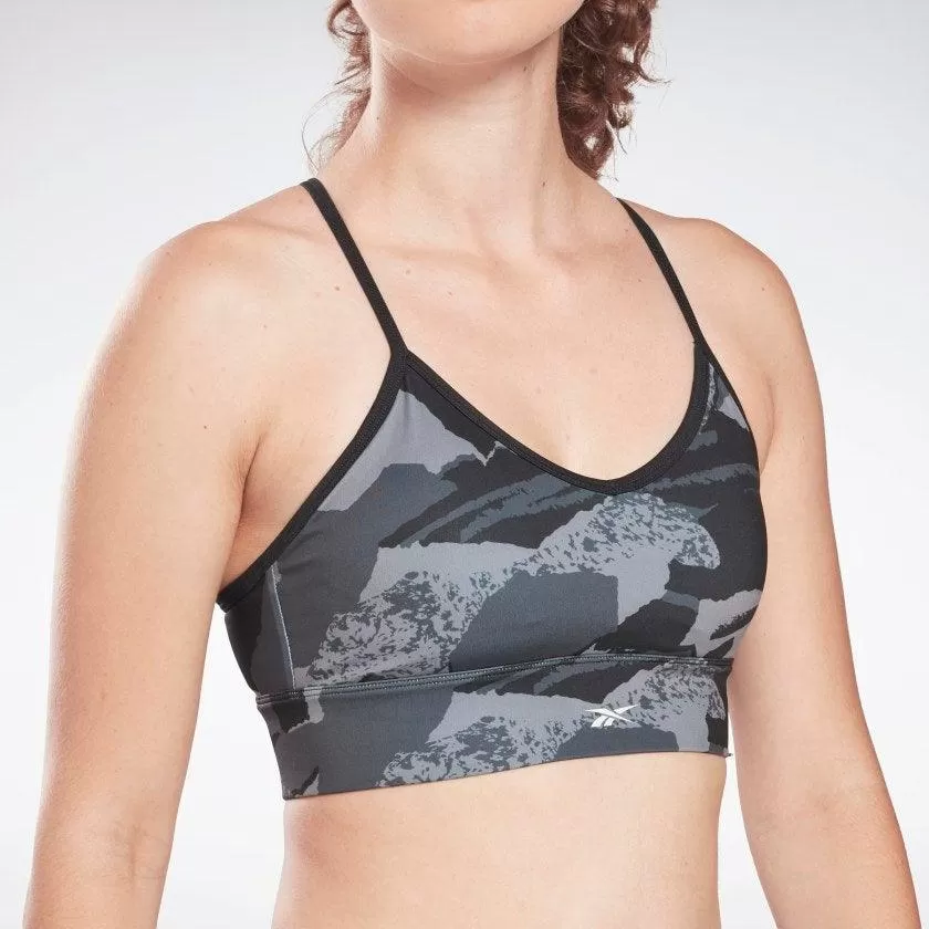    Reebok H65616 WOR AOP Tri Back Bra