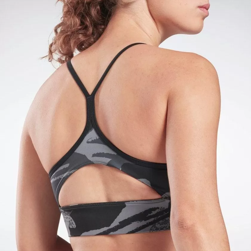    Reebok H65616 WOR AOP Tri Back Bra