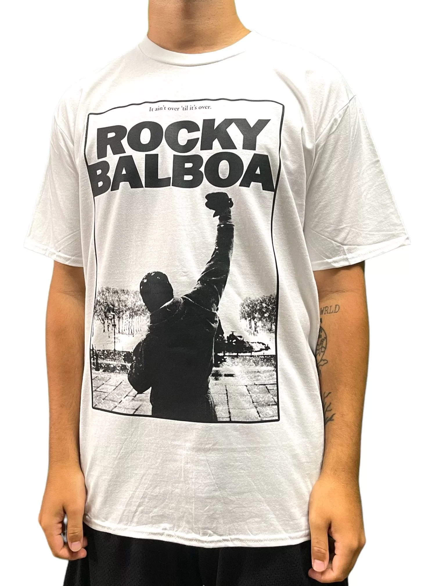 Rocky Balboa It Ain't Over Unisex Official T Shirt Brand New Various Sizes