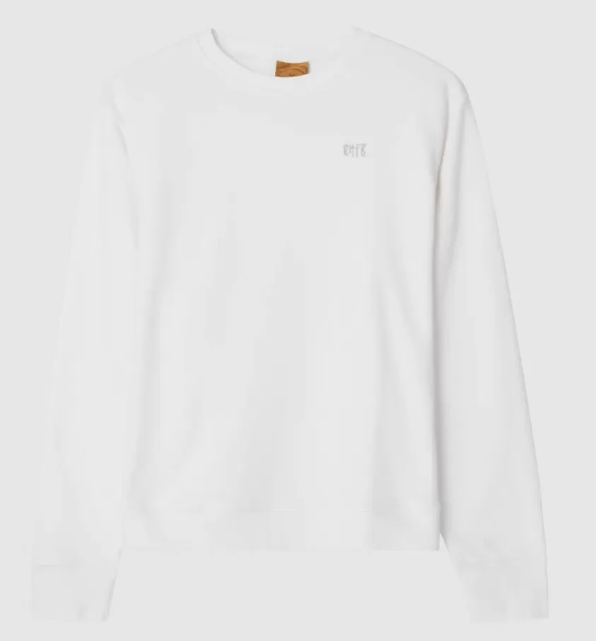 Rocky Mountain Featherbed  |Unisex Street Style Long Sleeves Plain Cotton Logo