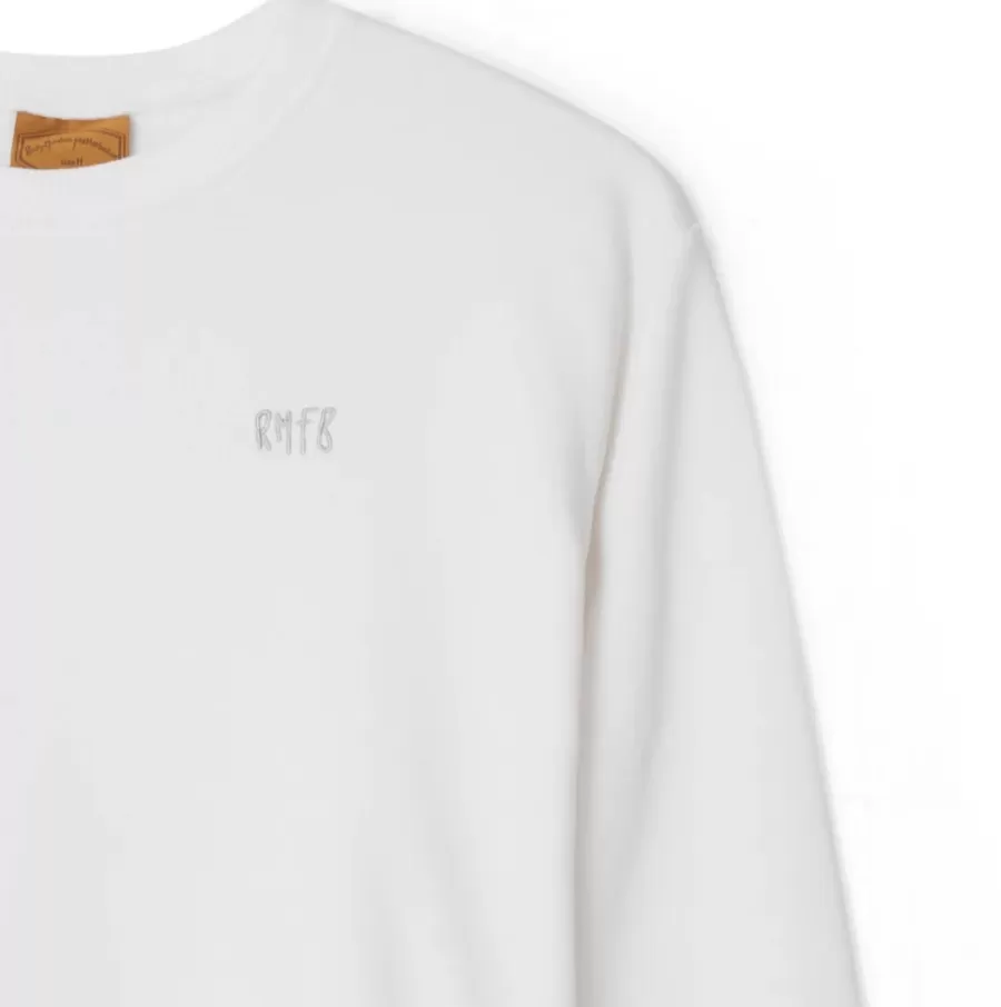 Rocky Mountain Featherbed  |Unisex Street Style Long Sleeves Plain Cotton Logo