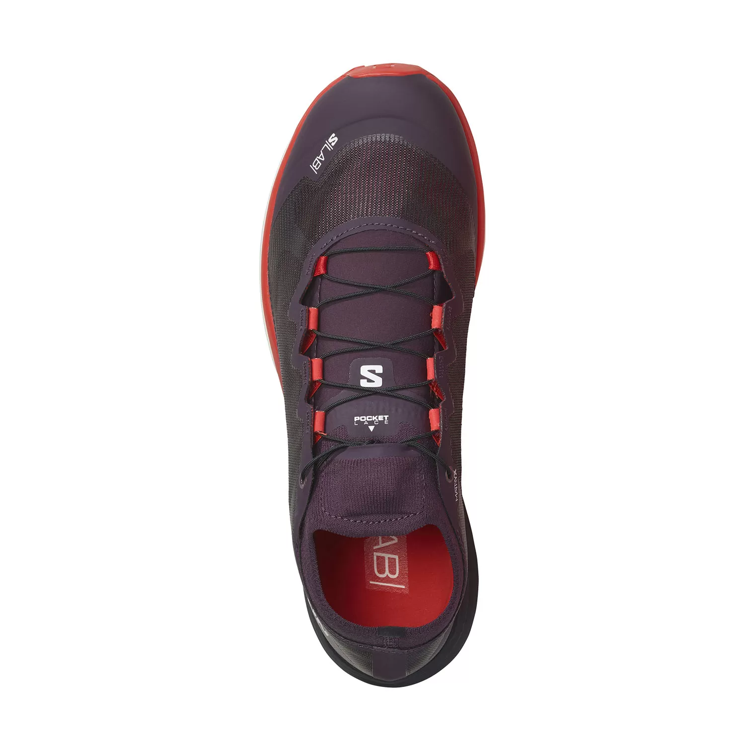 Salomon S/Lab Ultra 3  Plum Perfect/Fiery Red/White