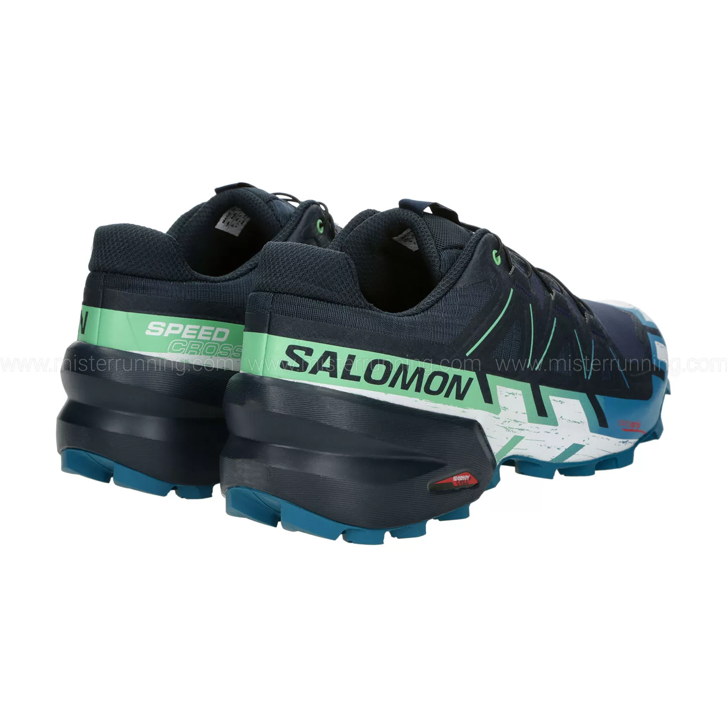 Salomon Speedcross 6  Carbon/Tahitian Tide/White