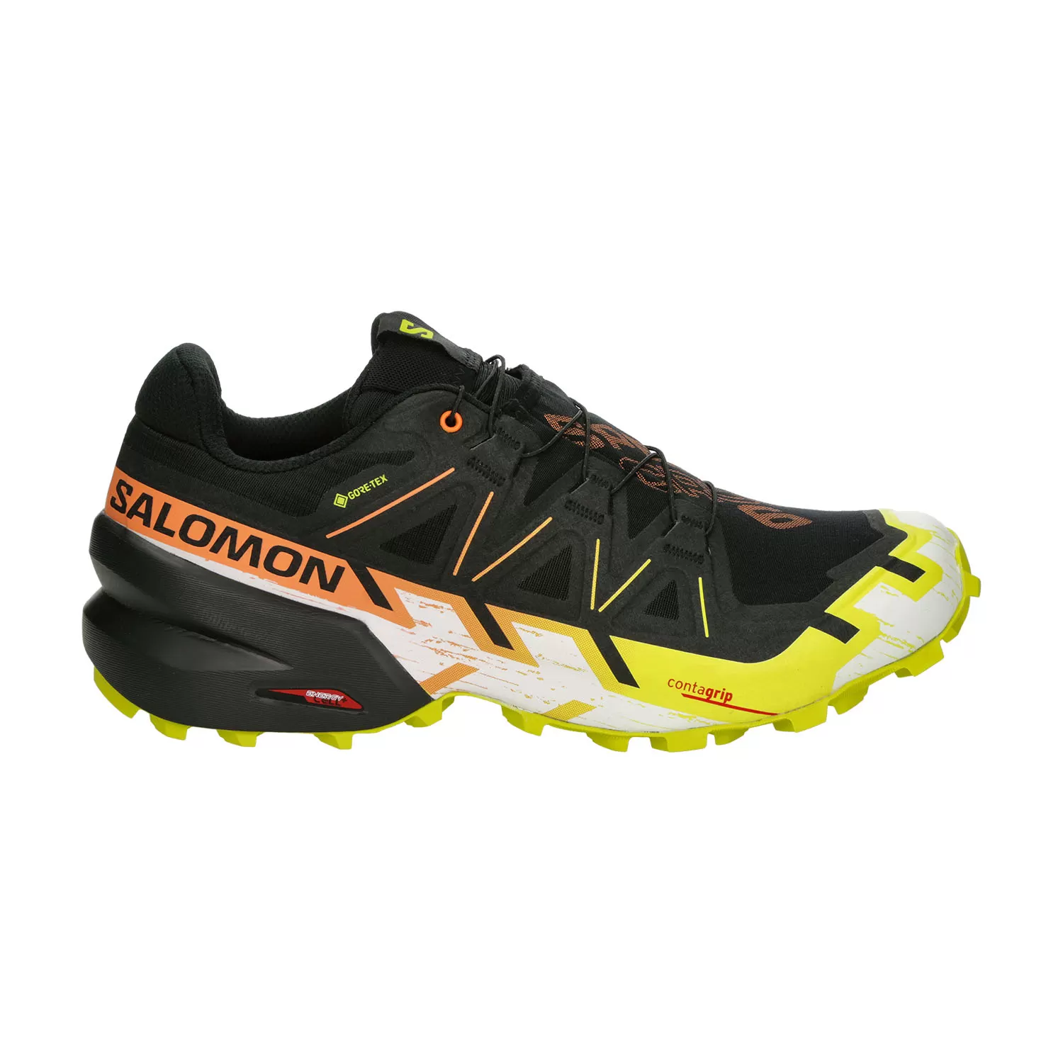 Salomon Speedcross 6 GTX  Black/Sulphur Spring/Bird of Paradise