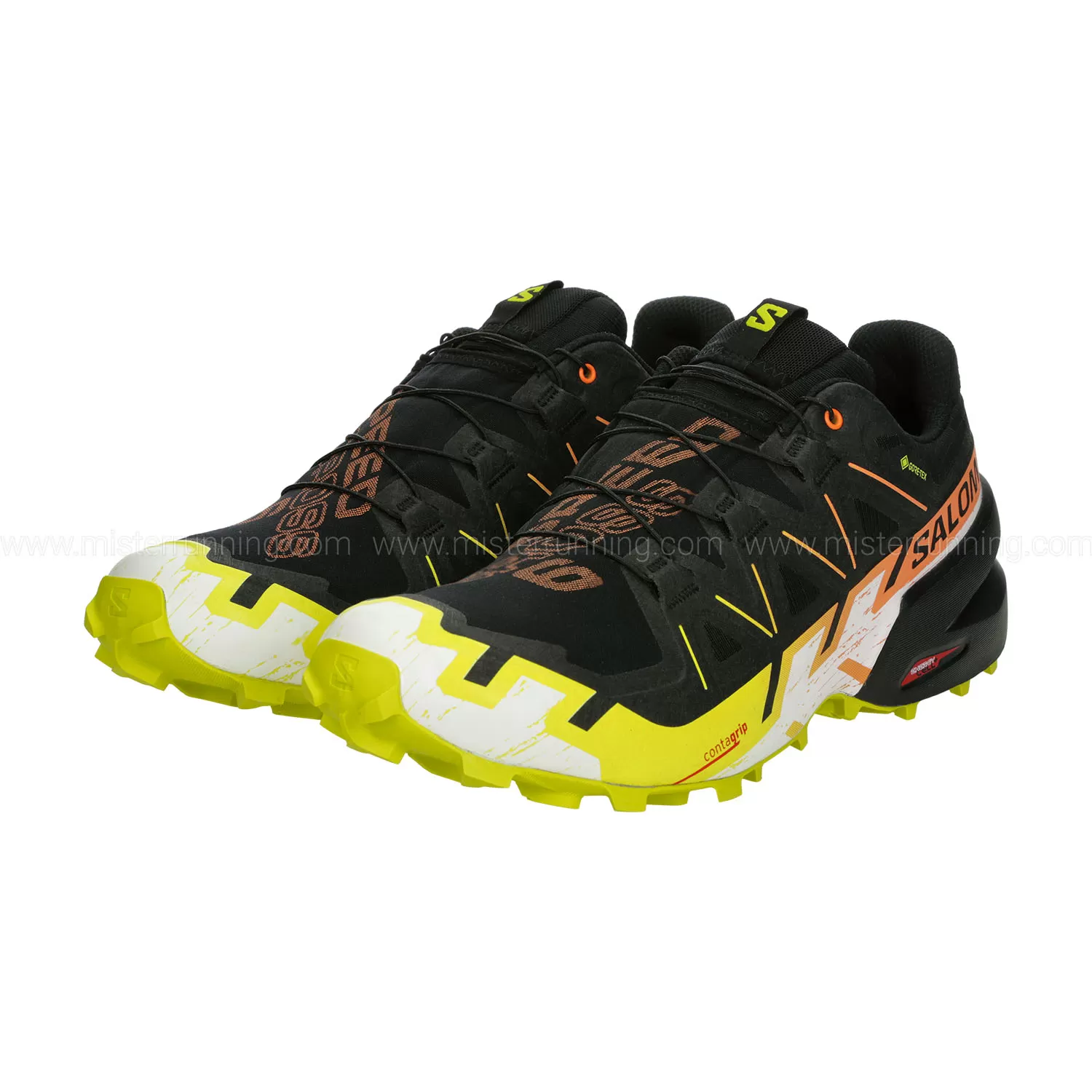 Salomon Speedcross 6 GTX  Black/Sulphur Spring/Bird of Paradise