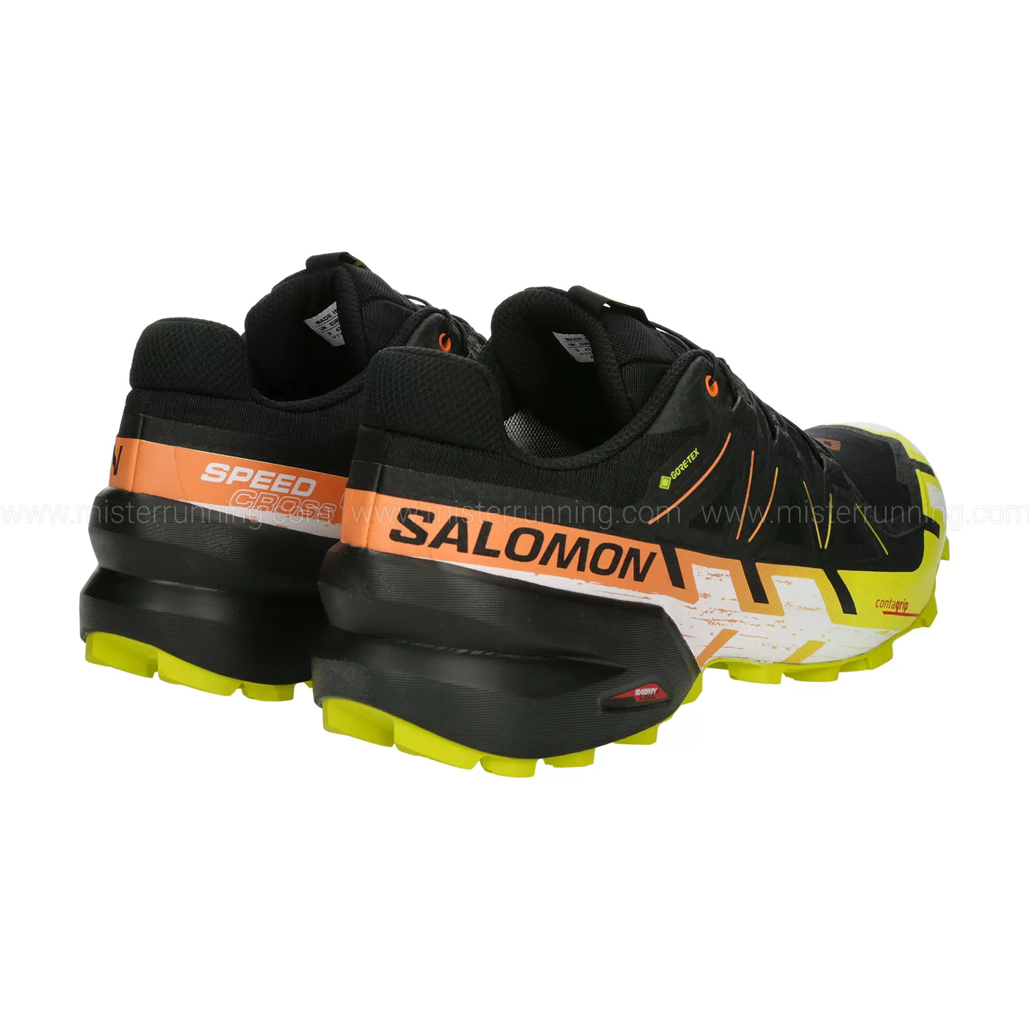 Salomon Speedcross 6 GTX  Black/Sulphur Spring/Bird of Paradise