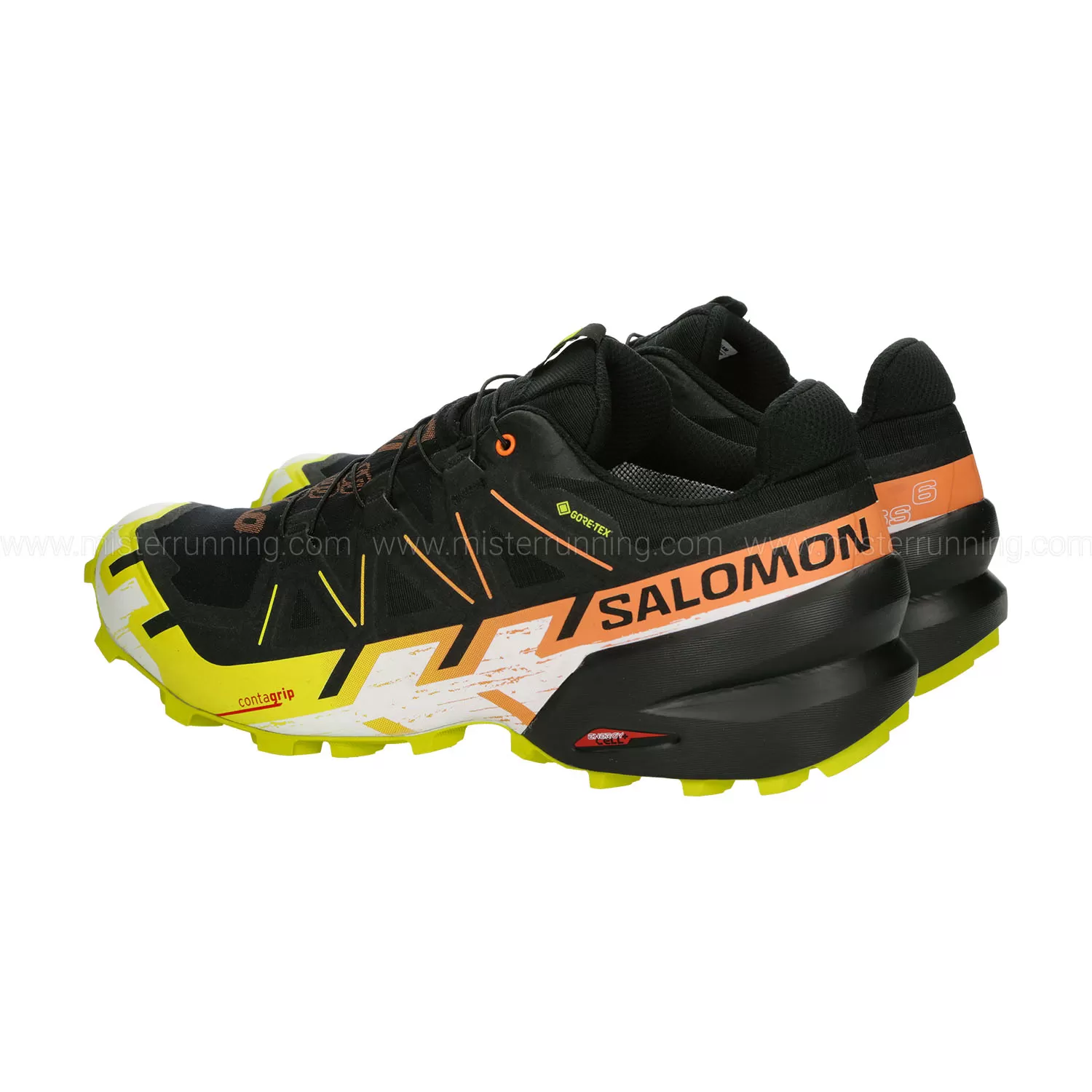 Salomon Speedcross 6 GTX  Black/Sulphur Spring/Bird of Paradise