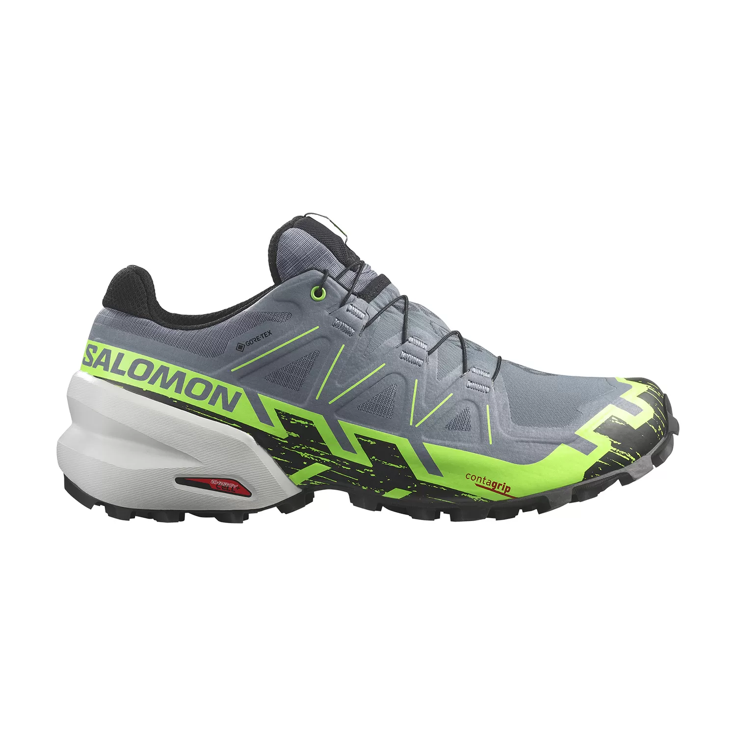 Salomon Speedcross 6 GTX  Flint Stone/Green Gecko/Black