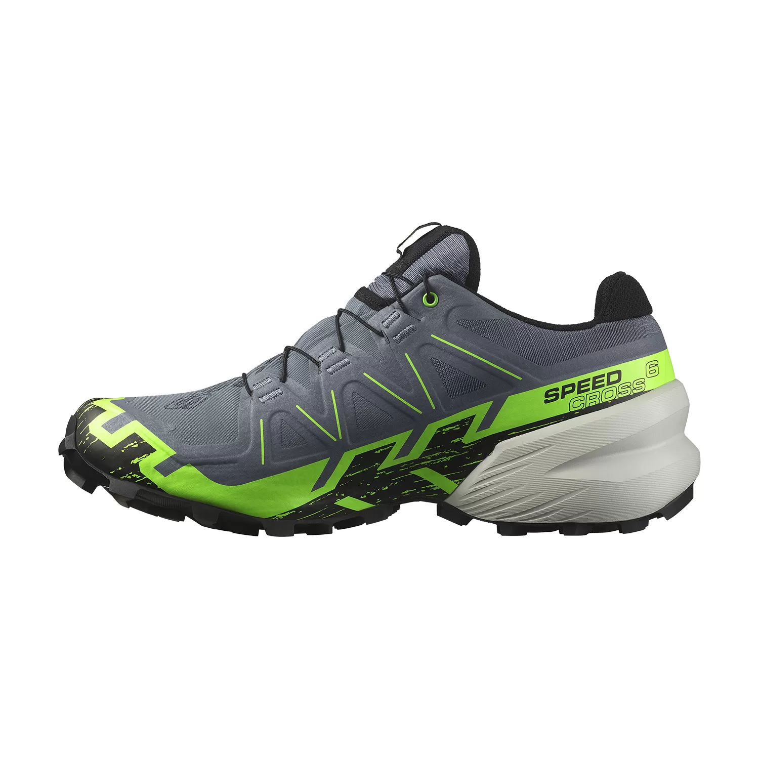 Salomon Speedcross 6 GTX  Flint Stone/Green Gecko/Black