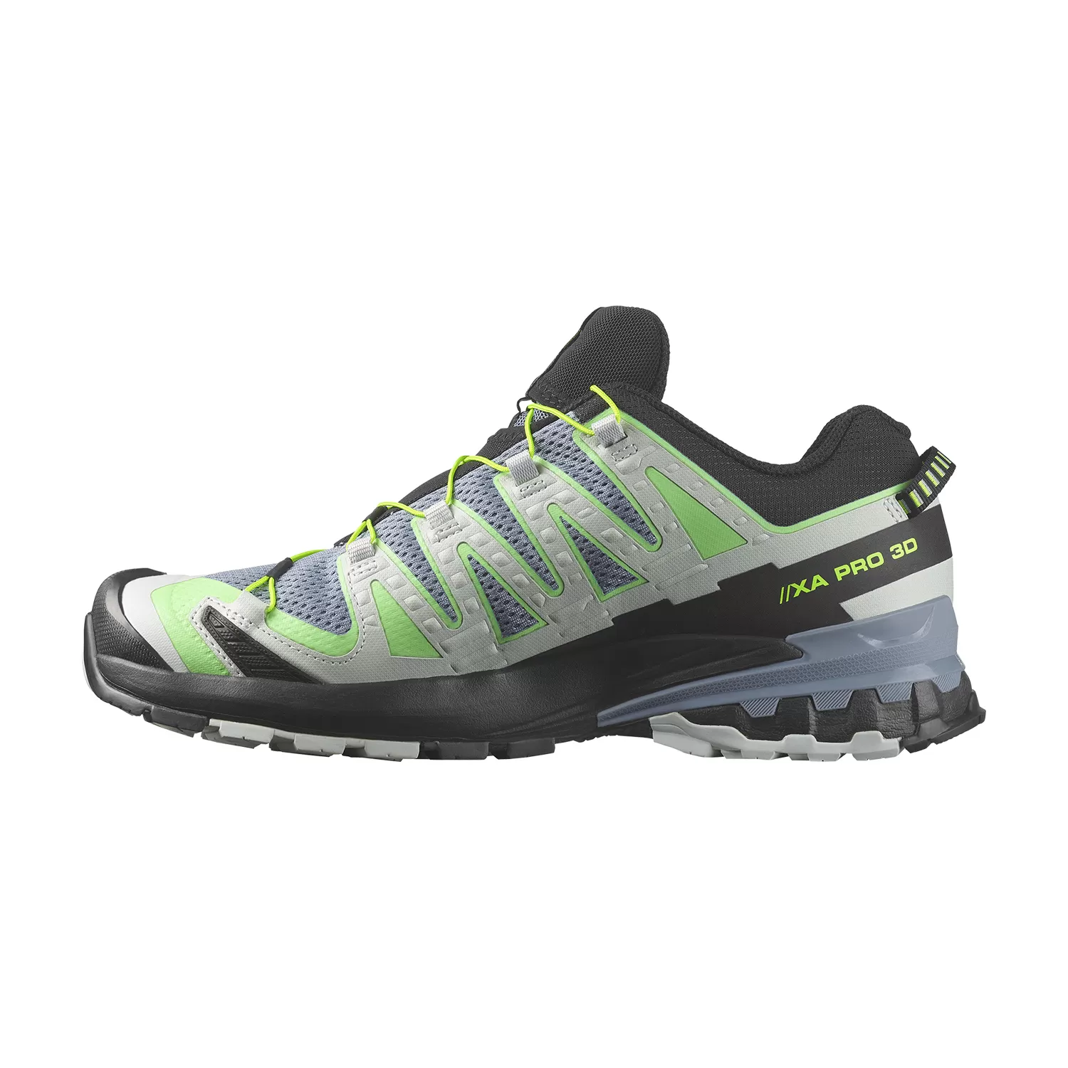 Salomon XA Pro 3D V9  Flint Stone/Green Gecko/Black