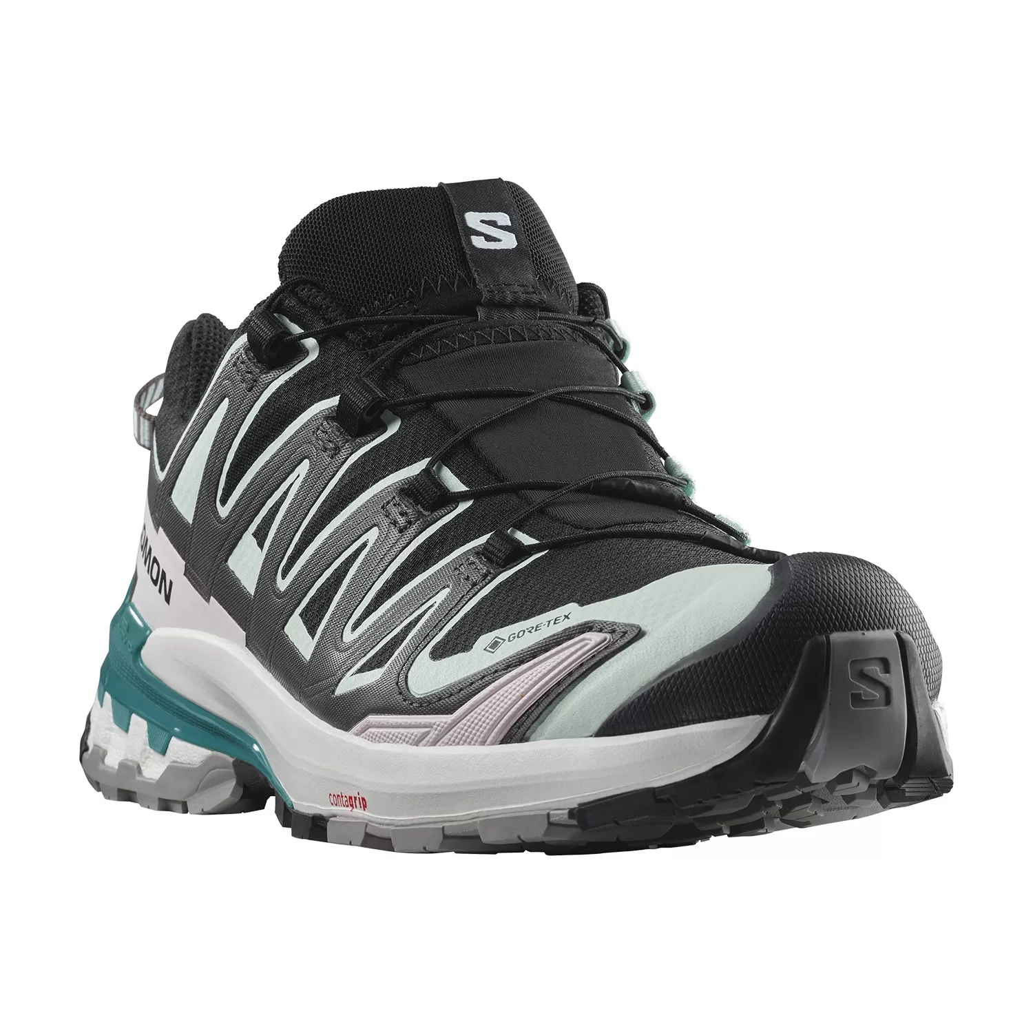 Salomon XA Pro 3D V9 GTX  Black/Bleached Aqua/Harbor Blue