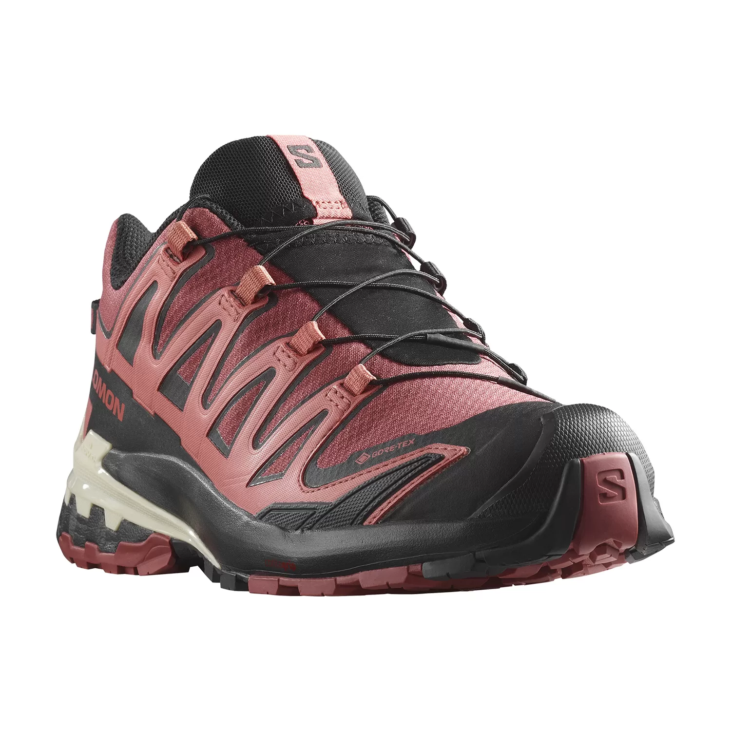 Salomon XA Pro 3D V9 GTX  Cow Hide/Black/Faded Rose