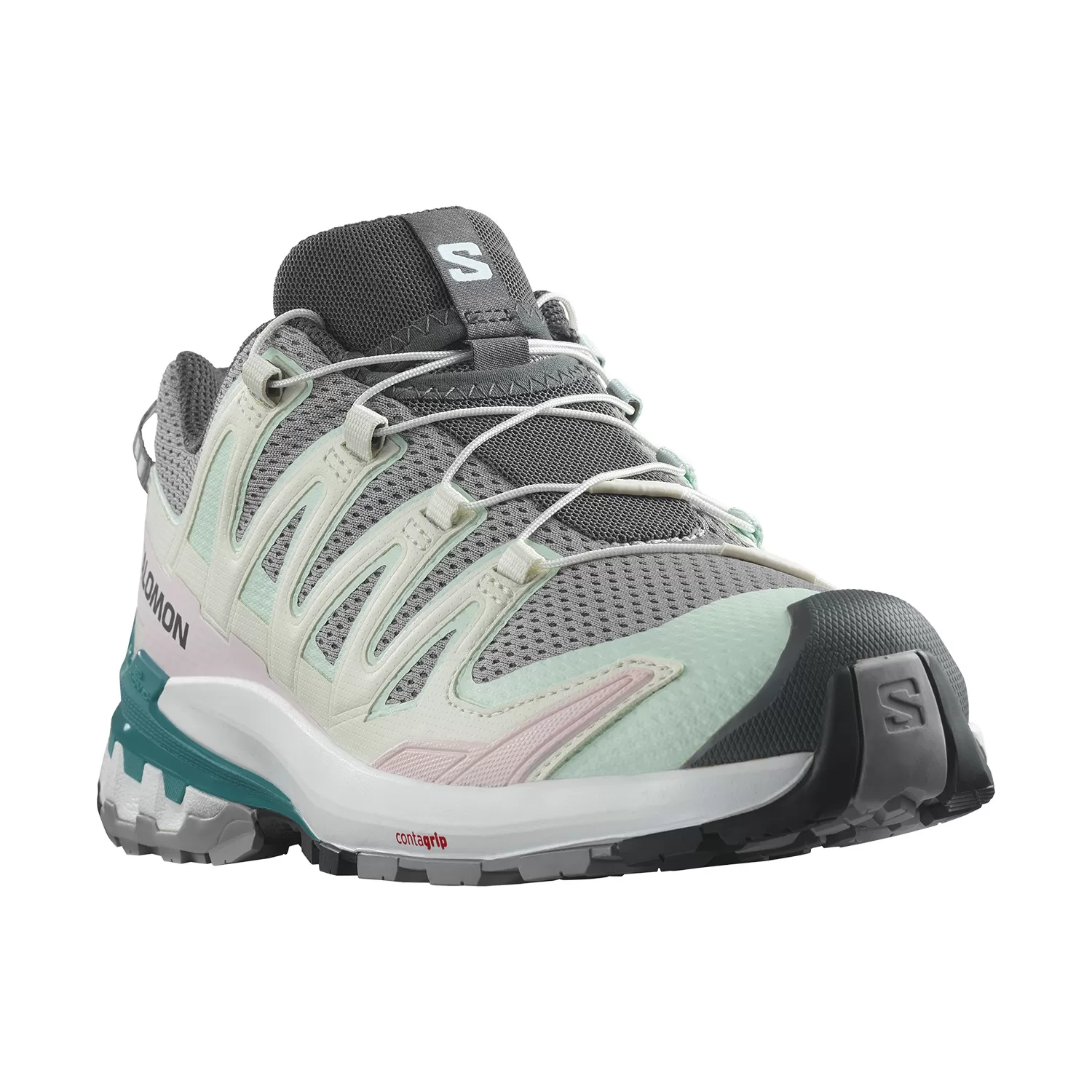 Salomon XA Pro 3D V9  Gull/White/Bleached Aqua