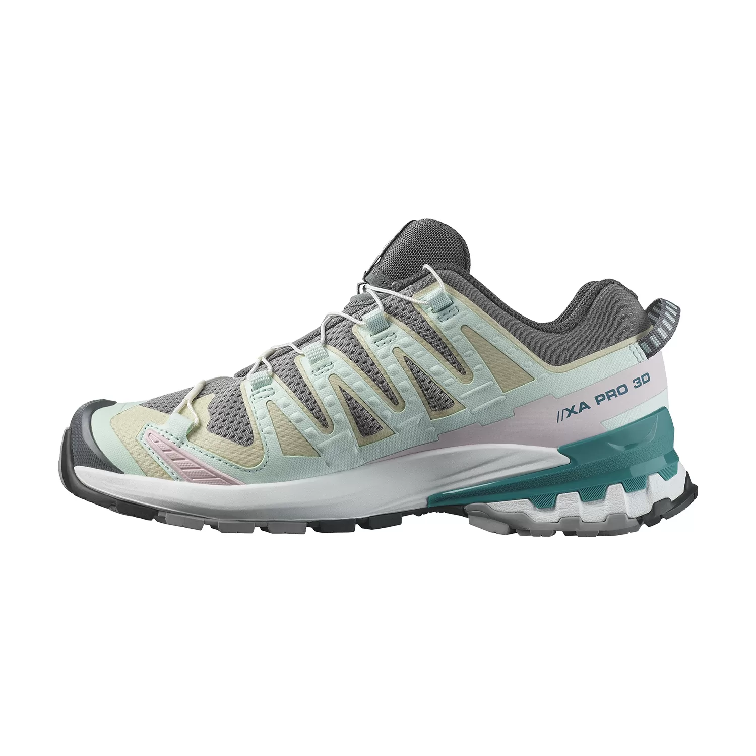 Salomon XA Pro 3D V9  Gull/White/Bleached Aqua