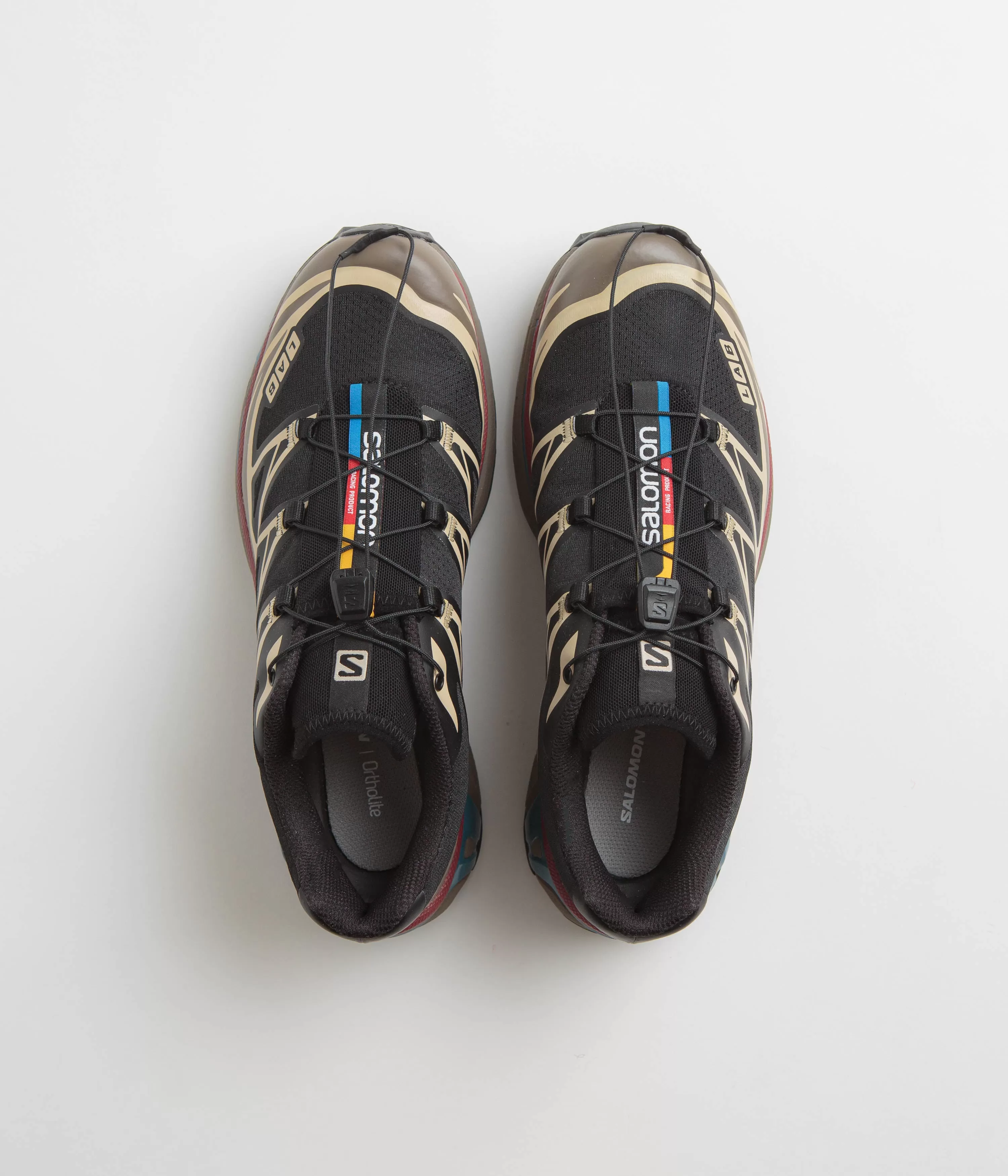 Salomon XT-6 Shoes - Black / Falcon / Cow Hide