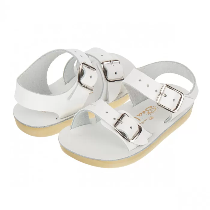 Salt Water Baby Sea Wees Sandals White