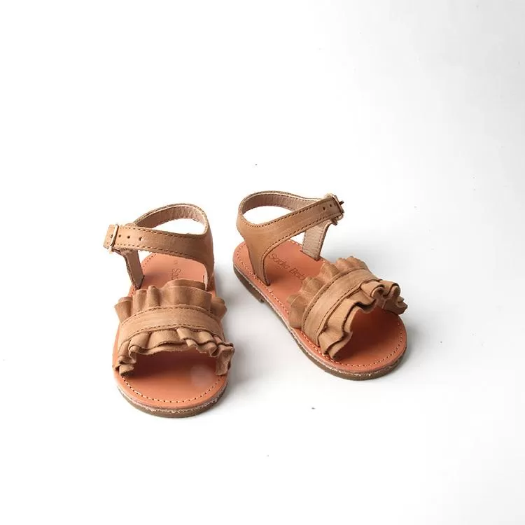 Sandal - Daphne in Caramel