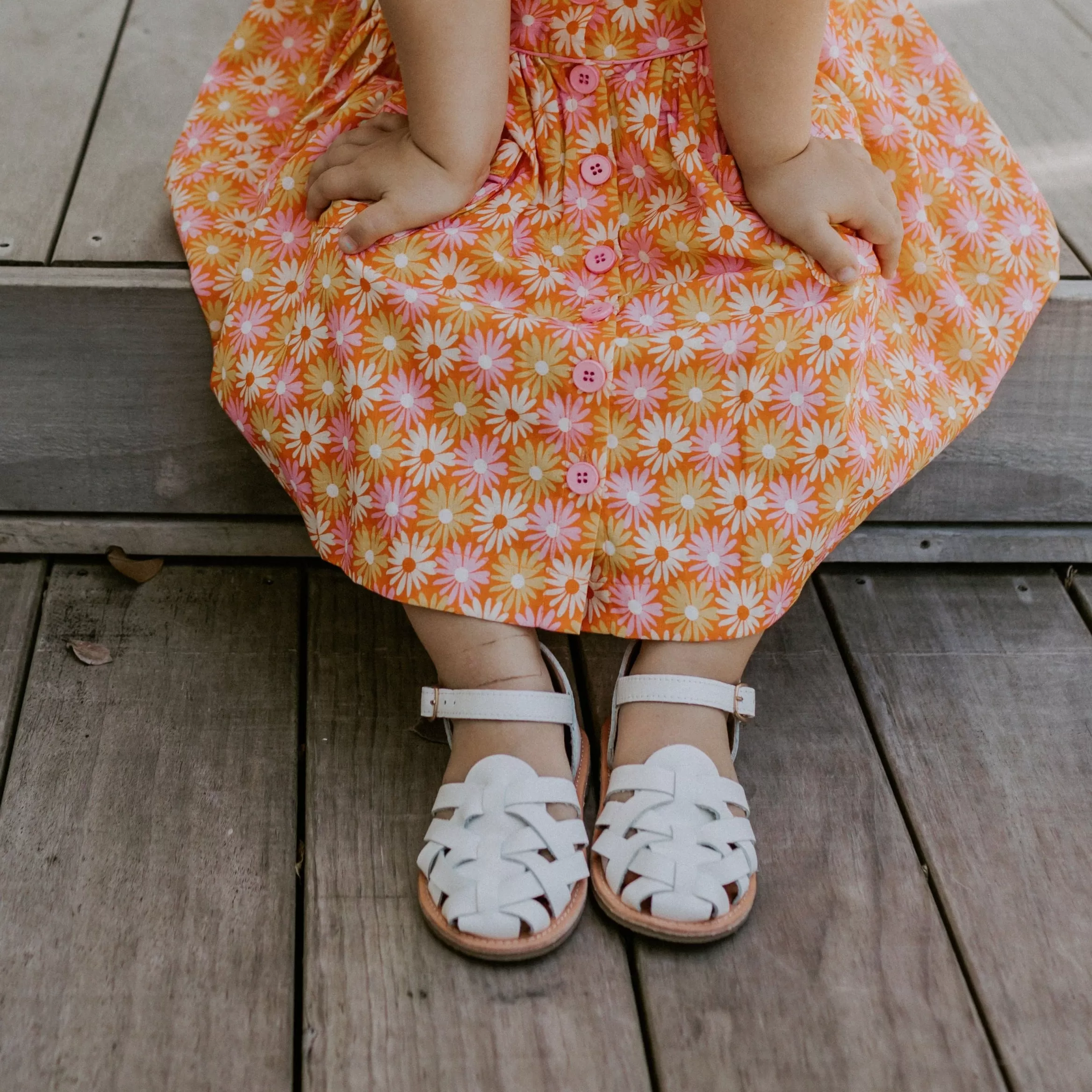 Sandal - Eleanor in White