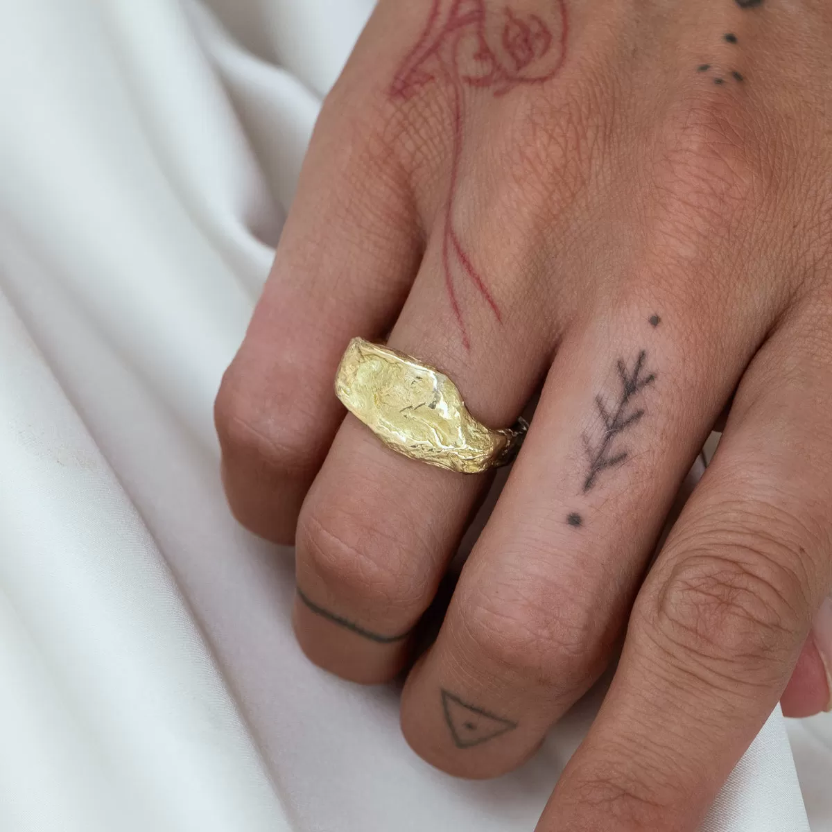 Signet Rock Ring