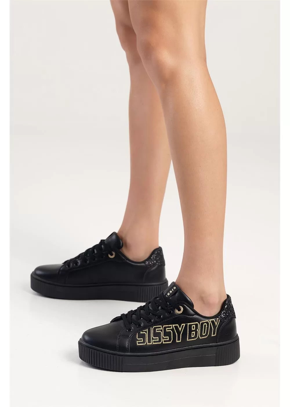 Sissyboy Sh994 Ladies Novus Sneaker W Gold Sissyboy