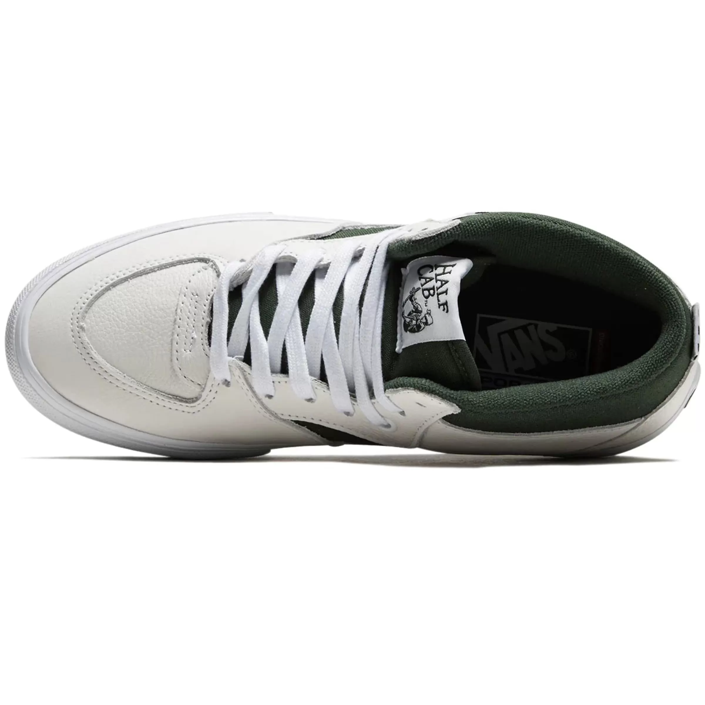 Skate Half Cab Shoe - White/Green