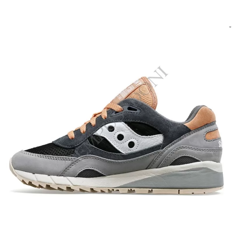 Sneaker SAUCONY - SHADOW 6000 GREY/BLACK - DONNA - SAUCONY - Tempus Doni