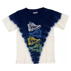 sneaker tie dye tee