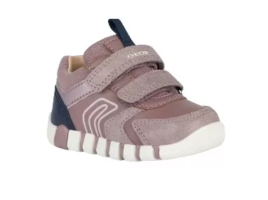 SNEAKERS PRIMI PASSI GEOX BAMBINA IUPIDOO G. C - SCA.BRI+SINT ROSE SMOKE/NAVY B3558C 077BC CL8F4 TG:20>25