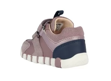 SNEAKERS PRIMI PASSI GEOX BAMBINA IUPIDOO G. C - SCA.BRI+SINT ROSE SMOKE/NAVY B3558C 077BC CL8F4 TG:20>25