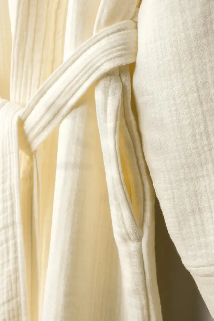 Spa Robe Gauze Cotton Extra Soft