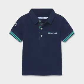 S/s Polo for Baby Boy Blue