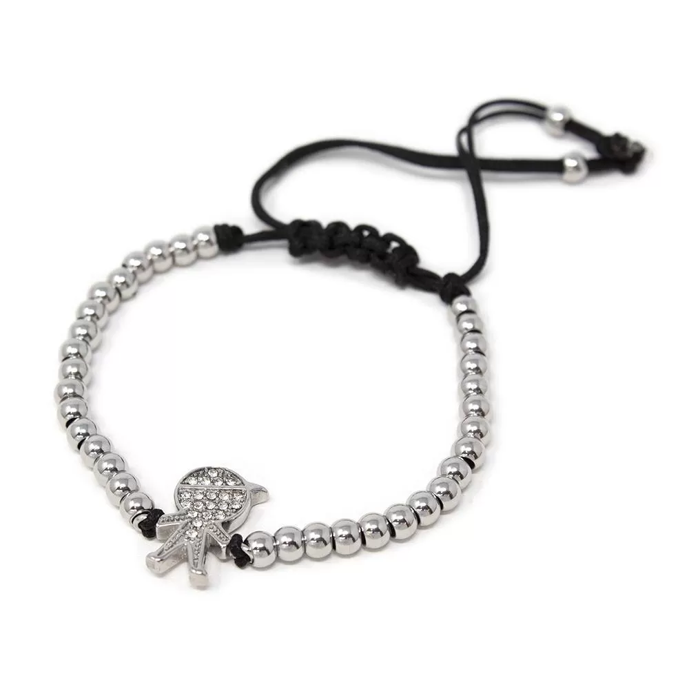 Stainless St Adjustable Bracelet Boy