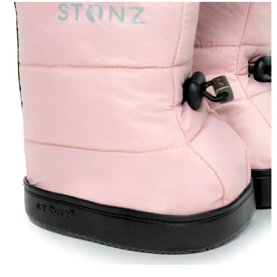 Stonz Baby/Toddler Puffer Booties - Haze Pink