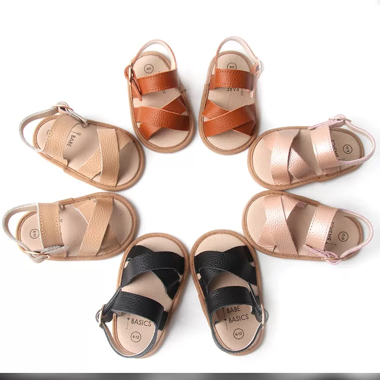 Strappy Leather Sandals