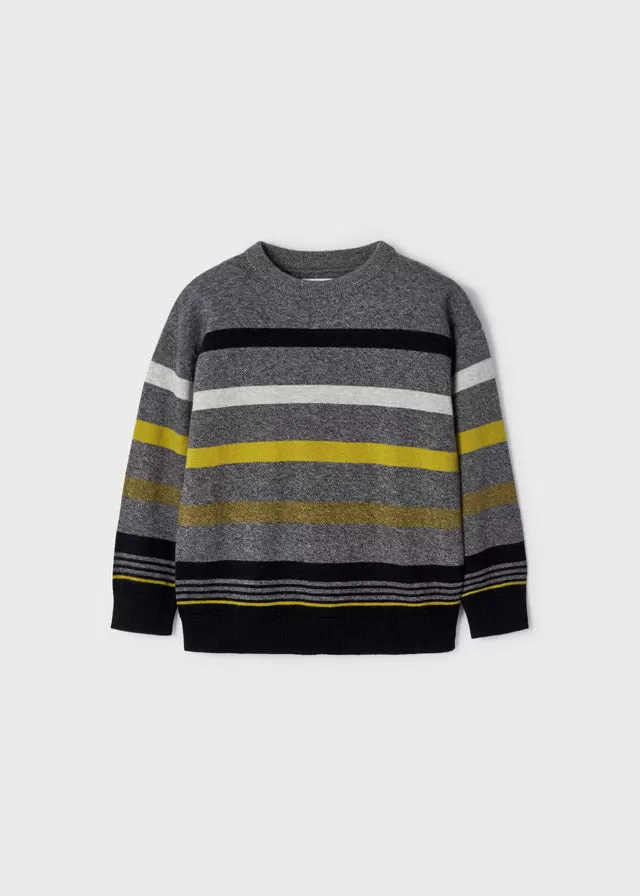 Stripes jumper for boy - FOSSIL