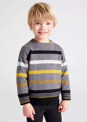 Stripes jumper for boy - FOSSIL