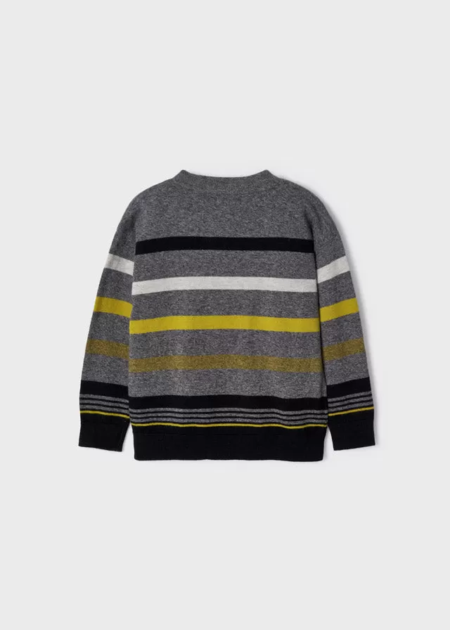 Stripes jumper for boy - FOSSIL