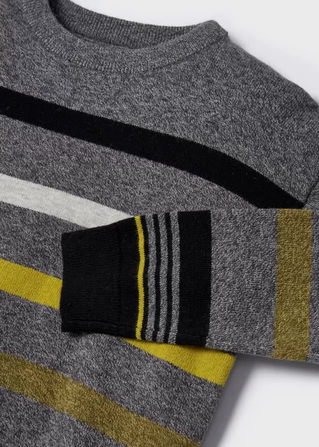 Stripes jumper for boy - FOSSIL