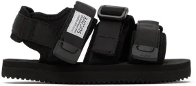 Suicoke Kids Black KISEE Sandals