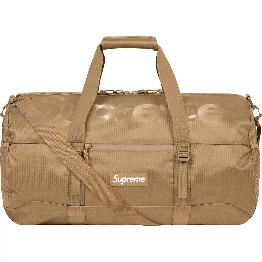 Supreme Duffle Bag Tan