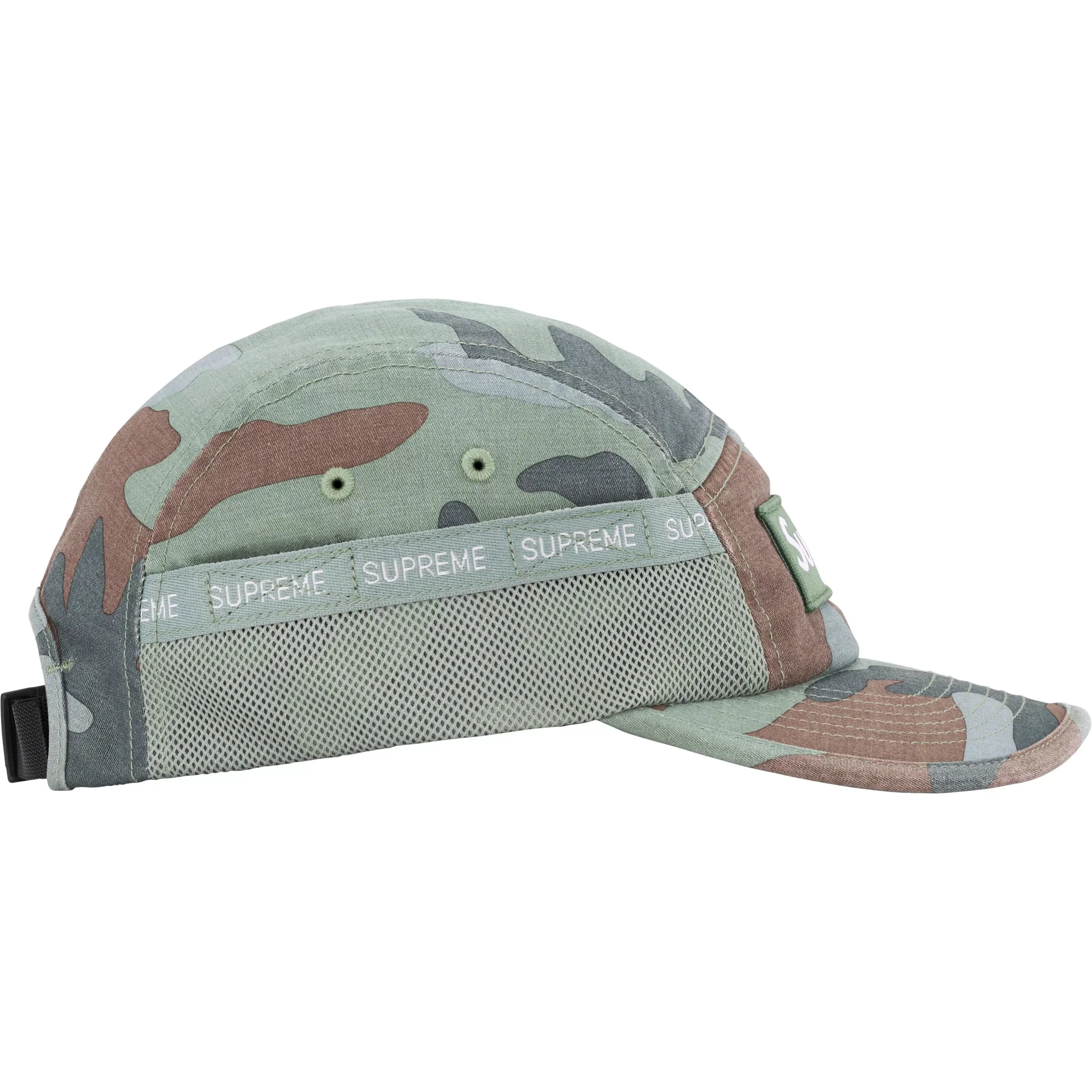 Supreme Mesh Pocket Camp Cap Camo