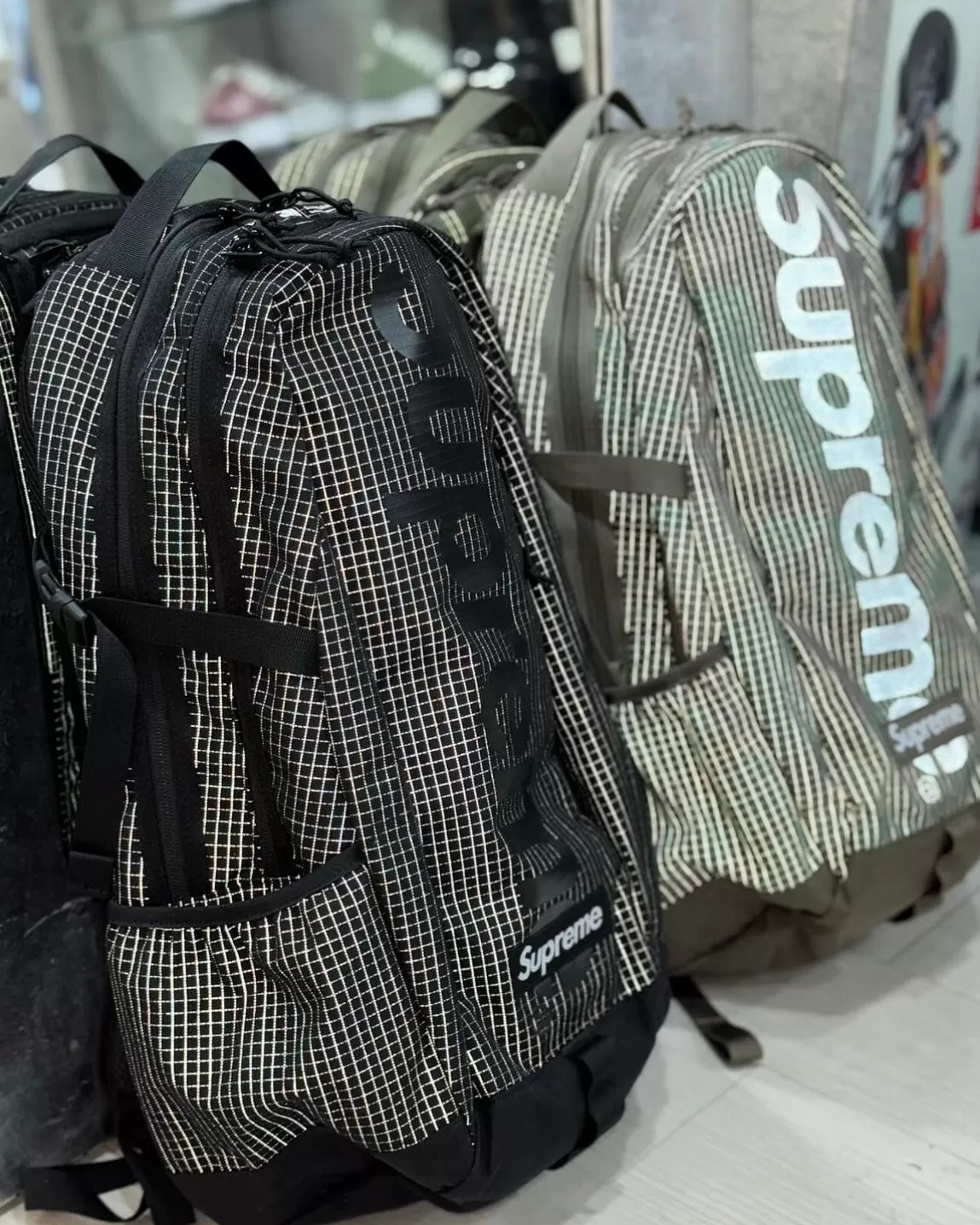 Supreme Reflective Backpack Camo